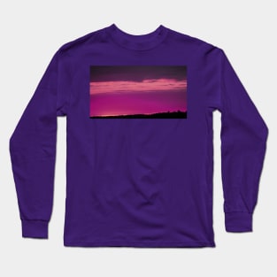 Red Wine Sunset-Available As Art Prints-Mugs,Cases,Duvets,T Shirts,Stickers,etc Long Sleeve T-Shirt